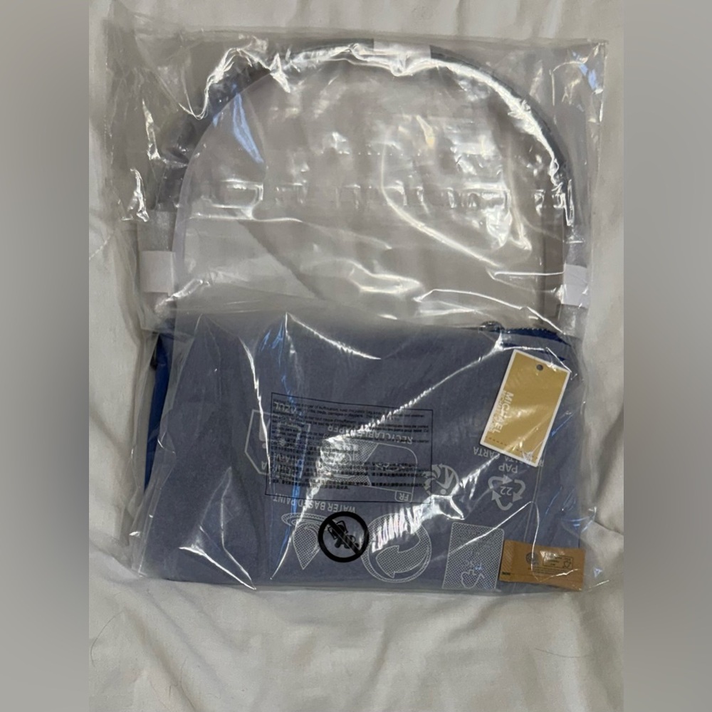 Michael Kors Jet Set Galaxy Blue Pebbled Leather Wristlet, NWT - Picture 12 of 14